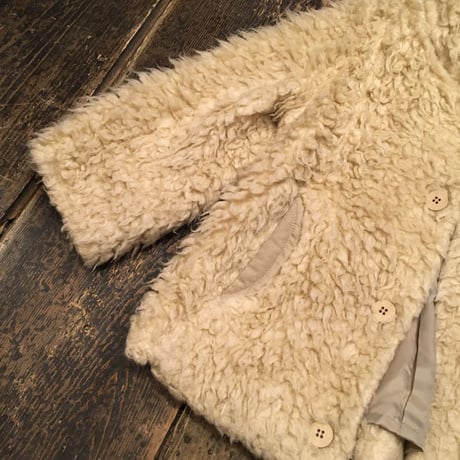 [USED] ヒツジのようなモコモコFake Fur JKT