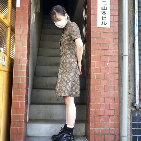 [USED]襟付きワンピース