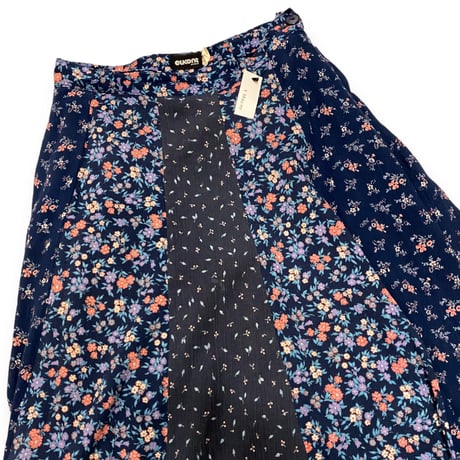 [USED] vintage 花柄 LONG SKIRT