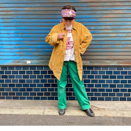 [USED] vintage スエード シャツ