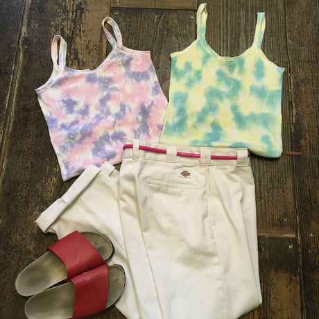 [USED] TIE-DYE COTTON キャミ♡