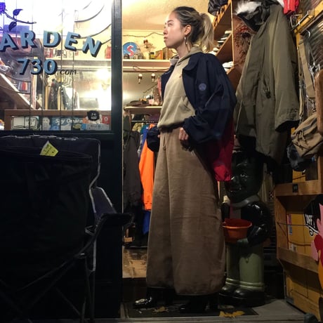 [USED]OLD ZUCCA 変形フリースワイドパンツ