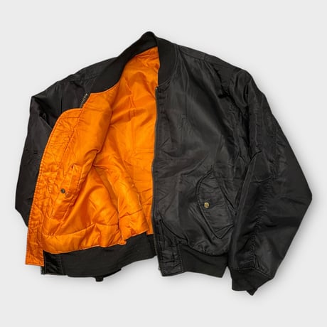 [USED]  ダメージ BLACK MA-1