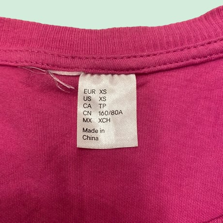 [USED] PINK🩷cut off タンクトップ