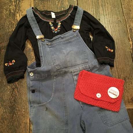 [USED]  vintage  EURO オーバーオール