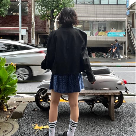 [USED] SILK幾何学模様ミニスカート⏫