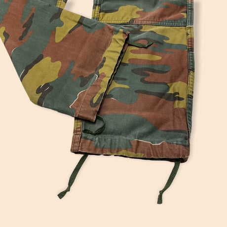 [USED] BELGIE CAMO CARGO PANTS！