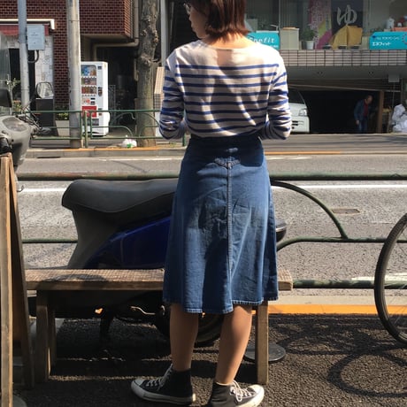 [USED] OLD  Denim skirt