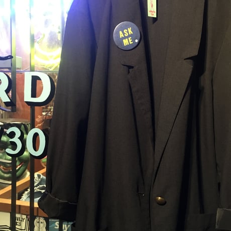 [USED]  BIGシルエットJKT  / BLACK