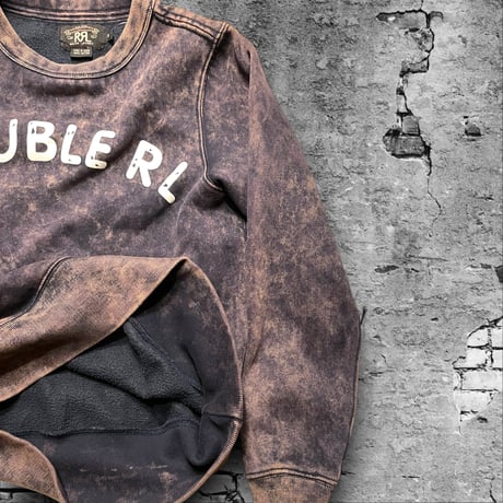 [USED] RRL Ralph Lauren 裏起毛 STONE タイダイSWEAT
