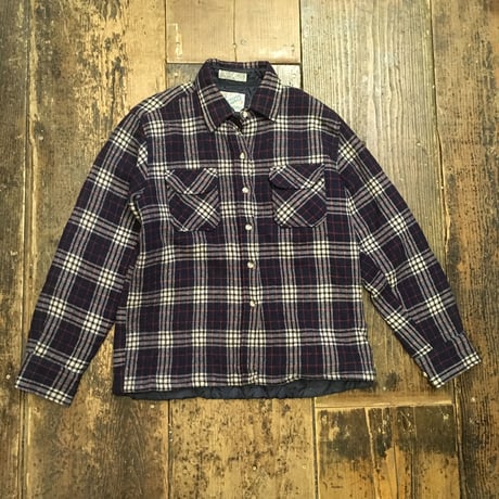 [USED] 裏地つき！肉厚WOOL シャツ