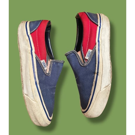 [USED] 70's VANS SLIP-ON /22~23cm