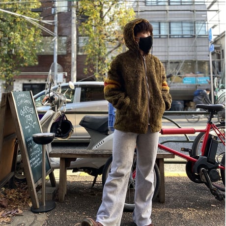 [USED] リバーシブル フェイクファーJKT