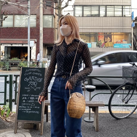 [USED] ストローショルダーBAG🟠