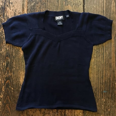 [USED] DKNY S/S Cotton ニット