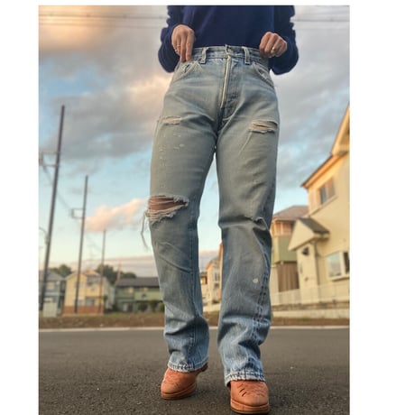 [USED] 赤耳！vintage Levi's 501 clash！DENIM