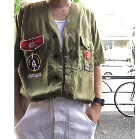 [USED] チェコ軍  コックパンツ WHITE