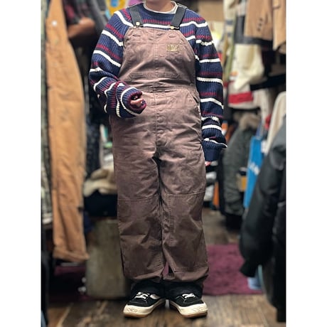 [USED] ダック地  WINTER オーバーオール🤎Brown