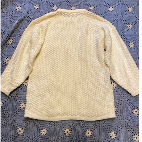 [USED] 80's アクリル ケーブルニット