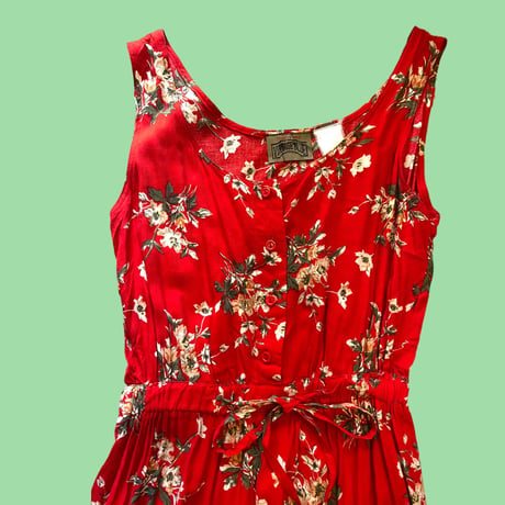 [USED] 花柄 💐オールインワン❤️