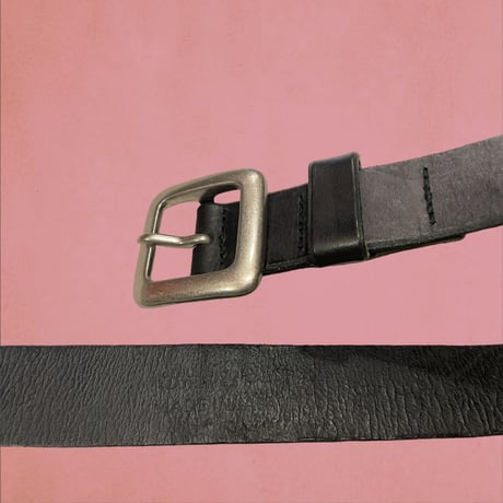 [USED] BLACK Leather Belt