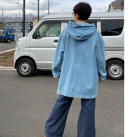 [USED] DENIM ハーフコート