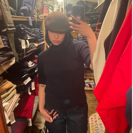 [USED]"POLO SPORT" 5分袖cotton ニット♡