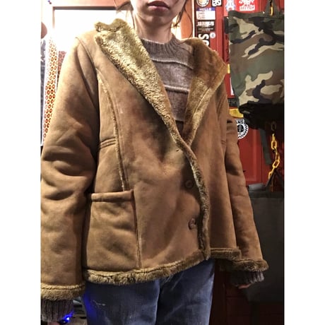 [USED] Fake ムートンJKT