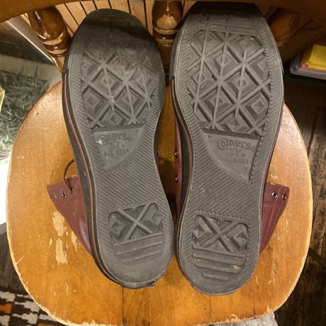 [USED] LEATHER ALL STAR  "knee Hi" US7