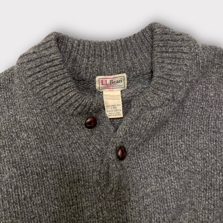 [USED] "L.L.Bean"button  knit