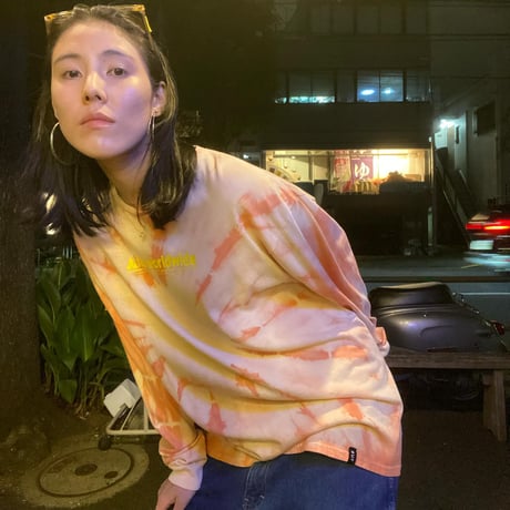[USED]“HUF”タイダイロンTee