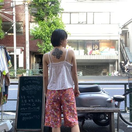 [USED]花柄カラフルShorts