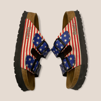 [USED] BIRKEN STOCK 厚底 "星条旗 ARIZONA"