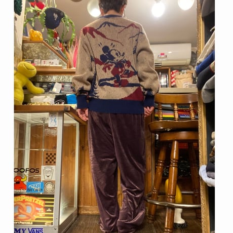 [USED] 70'S  KENNINGTON × Mickey knit 🐭