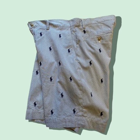 [USED] Ralph Lauren COTTON 刺繍shorts