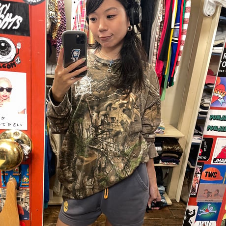 [USED] REALTREE🌲CAMO柄 L/S Tee