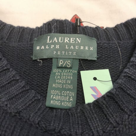 [USED] Ralph Lauren COTTON KNIT♡