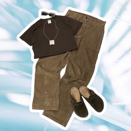 [USED] GUNG HOベイカーpants