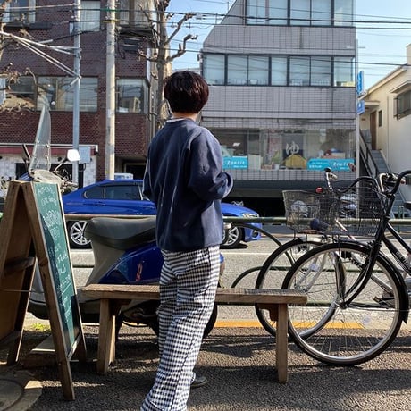 [USED] 70's  Euroフレア PANTS / 千鳥格子