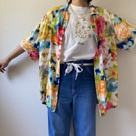 [USED] made in HAWAII♡ご機嫌レーヨンシャツ