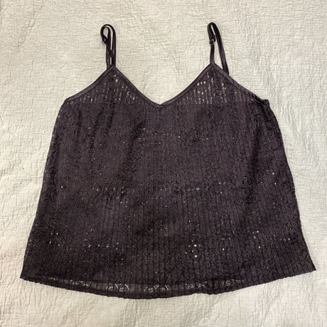 [USED] BLACK レースキャミ♡