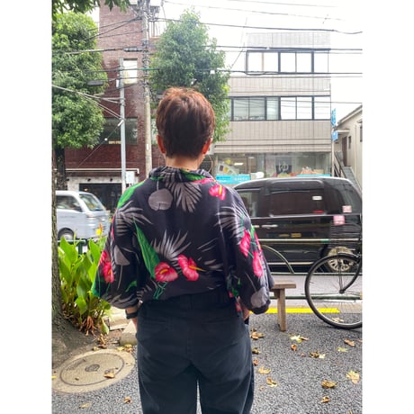 [USED] OLD HAWAII レーヨン アロハ made in USA🌺
