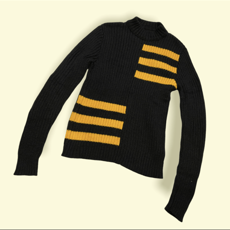 [USED] みつばち🐝リブニット