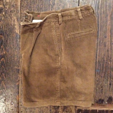 [USED] ラルフローレン コーデュロイ タックショーツ