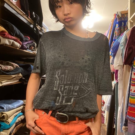 [USED] Vintage スケスケTee BLACK!