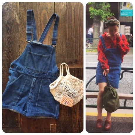 [USED] Euro SHORT オーバーオール
