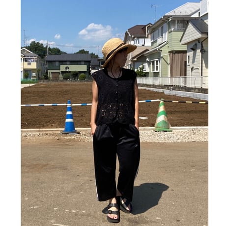 [USED] 鍵編みニットベスト
