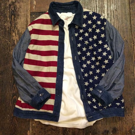 [USED] DENIM×星条旗 Gジャン！