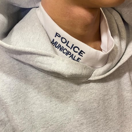 [DEAD STOCK] FRANCE POLICE モックネック ロンTee