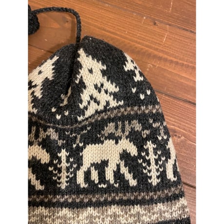 [USED] あったか♡耳あてニット帽